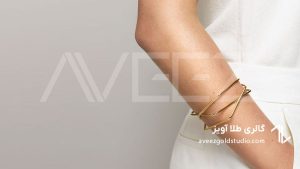 خرید بنگل طلا مینیمال برای استایل ساده و روزمره در تهران