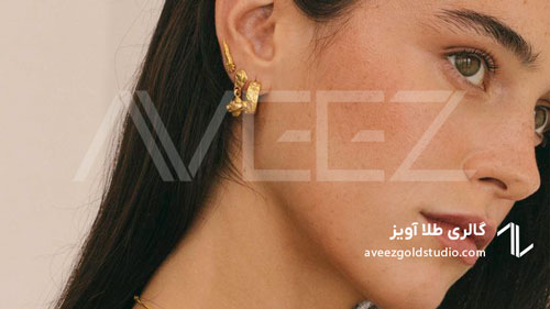 بهترین مدل‌های گوشواره طلا مینیمال