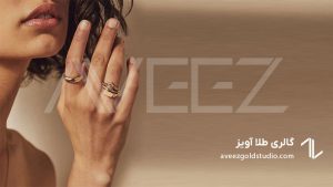 حلقه نگین‌دار طلا مینیمال | ظرافتی کوچک اما چشمگیر
