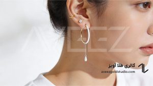 گوشواره ظریف زنانه |جدیدترین طراحی ها با قیمت روز